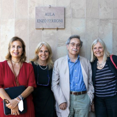 Ceremony for the naming of a classroom to Prof. Ferroni.